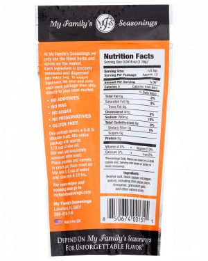 My Family’s All Natural Pork Seasoning (1.8 oz) – Try It Size Pork & Rib Dry Rub | Gluten Free, No MSG